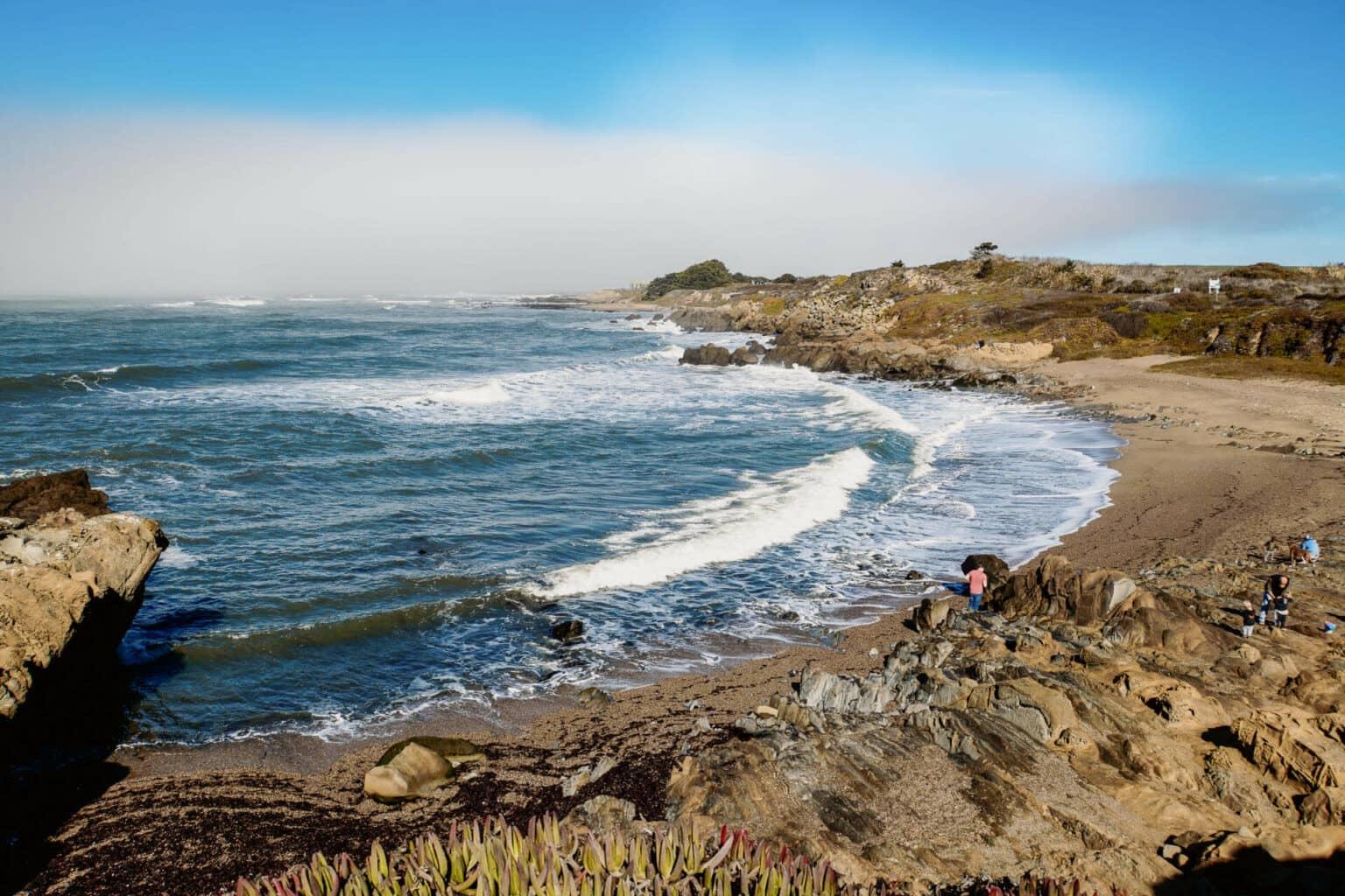Half Moon Bay is a true dream for surfers.