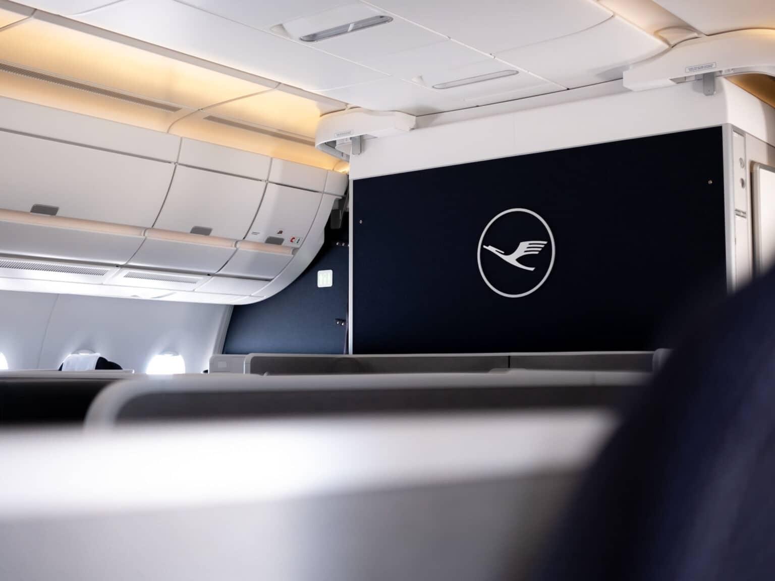 The Lufthansa Allegris cabin.