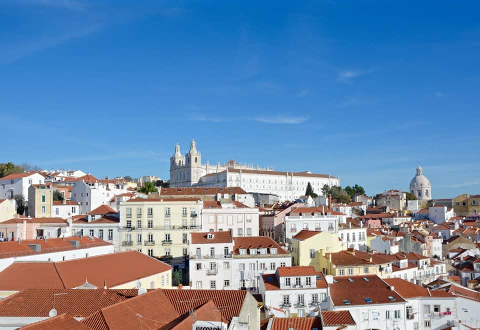 City trip Lisbon Miradouro de Santa Luzia