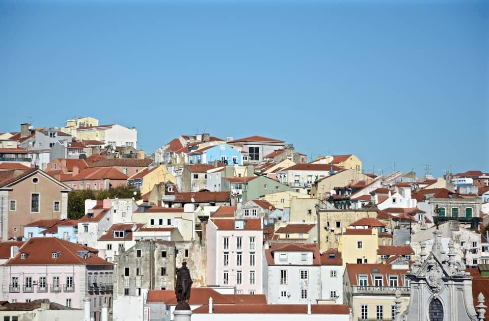 City trip Lisbon Panorama Igreja do Carmo