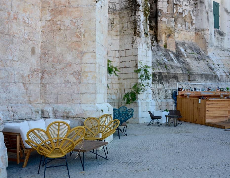 City trip Lisbon Igreja do Carmo Bar Topo