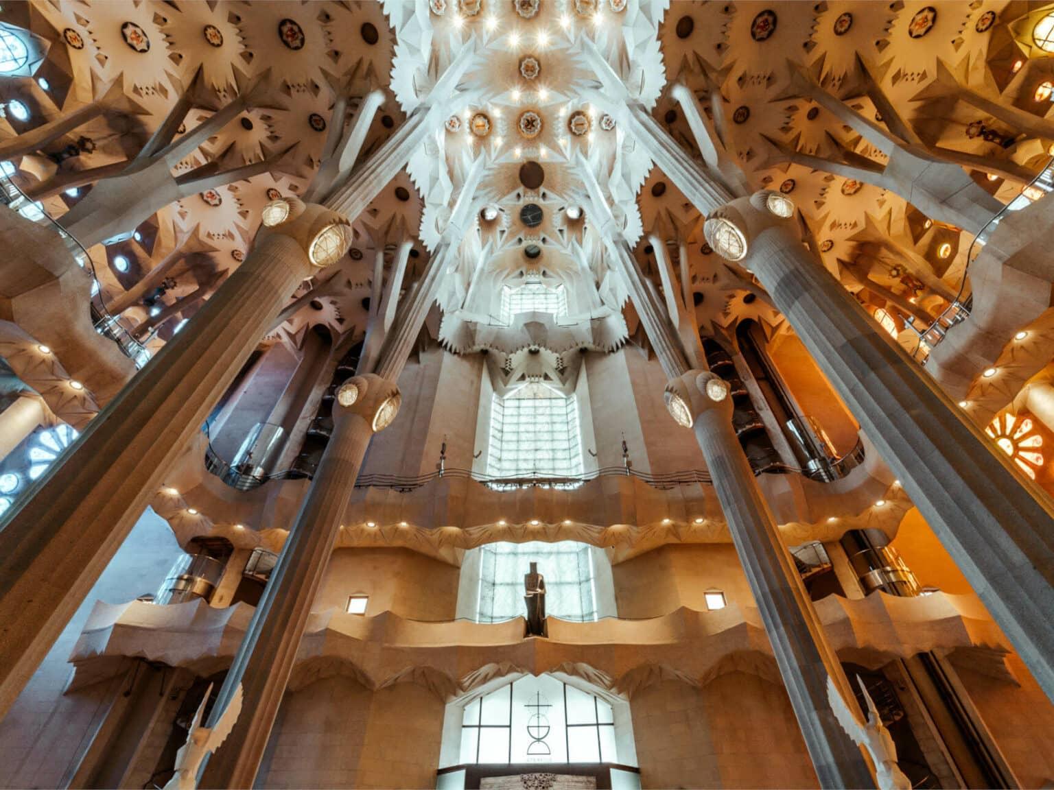 Even though it has not yet been completed since the beginning of construction in 1882, the Sagrada Familia is still an especially impressive sight.