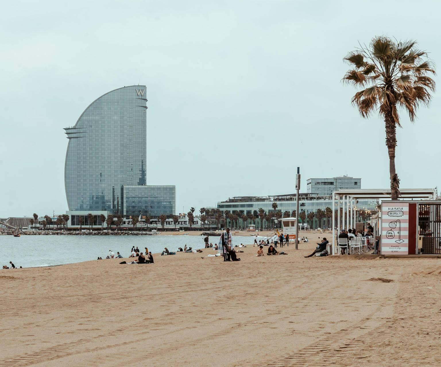 This beach in Barcelona is among the sights and insider tips.