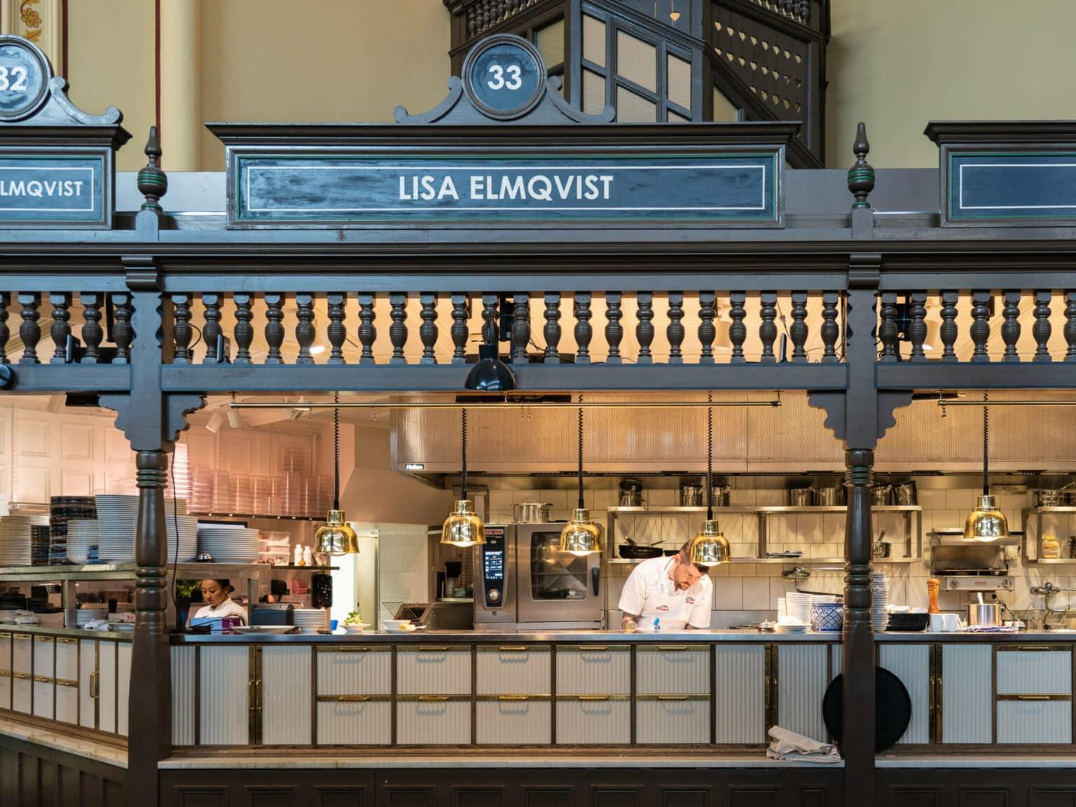 Swedish cuisine can be found here at individual market stalls.