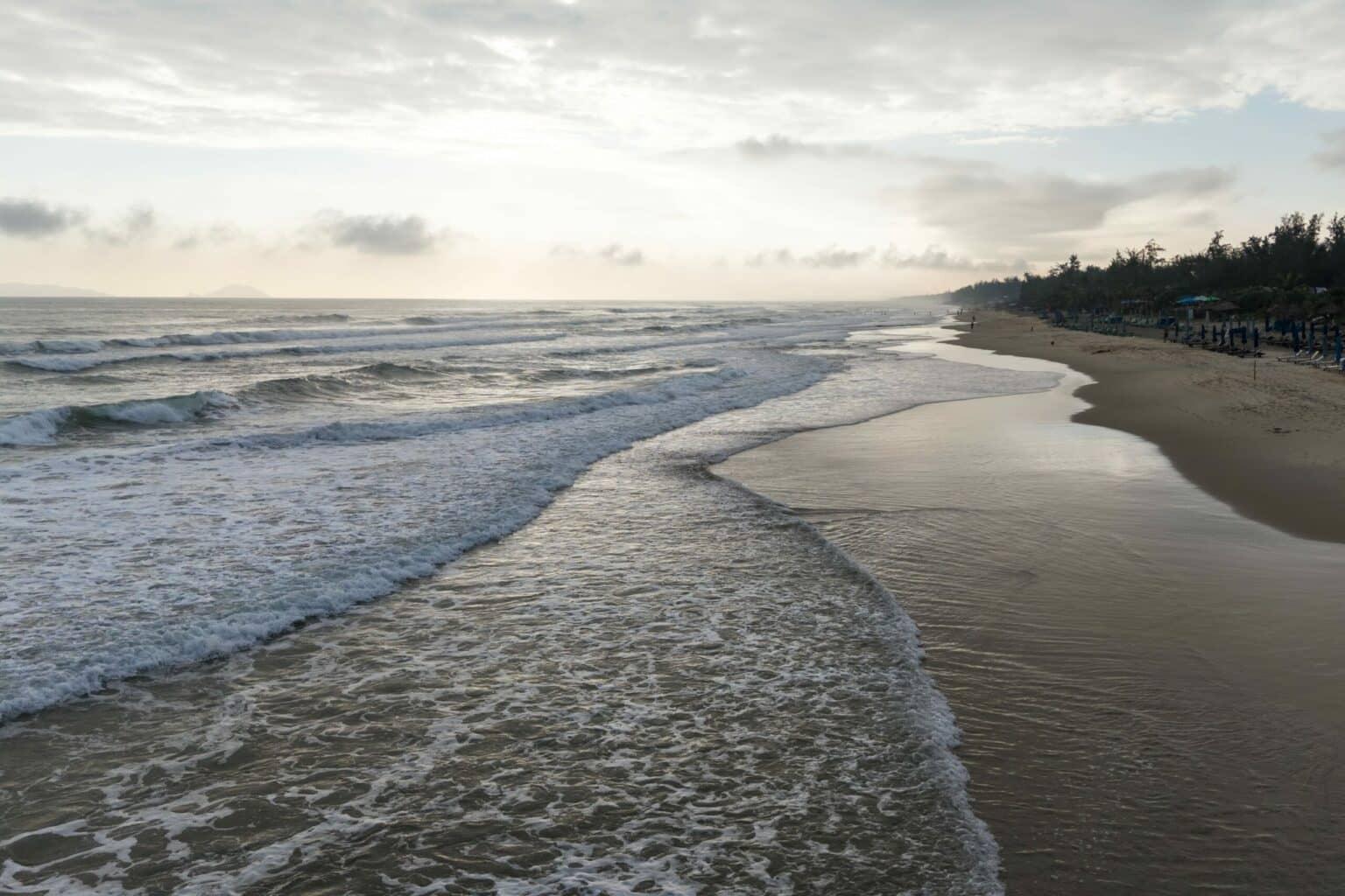 An Bang Beach in the morning.