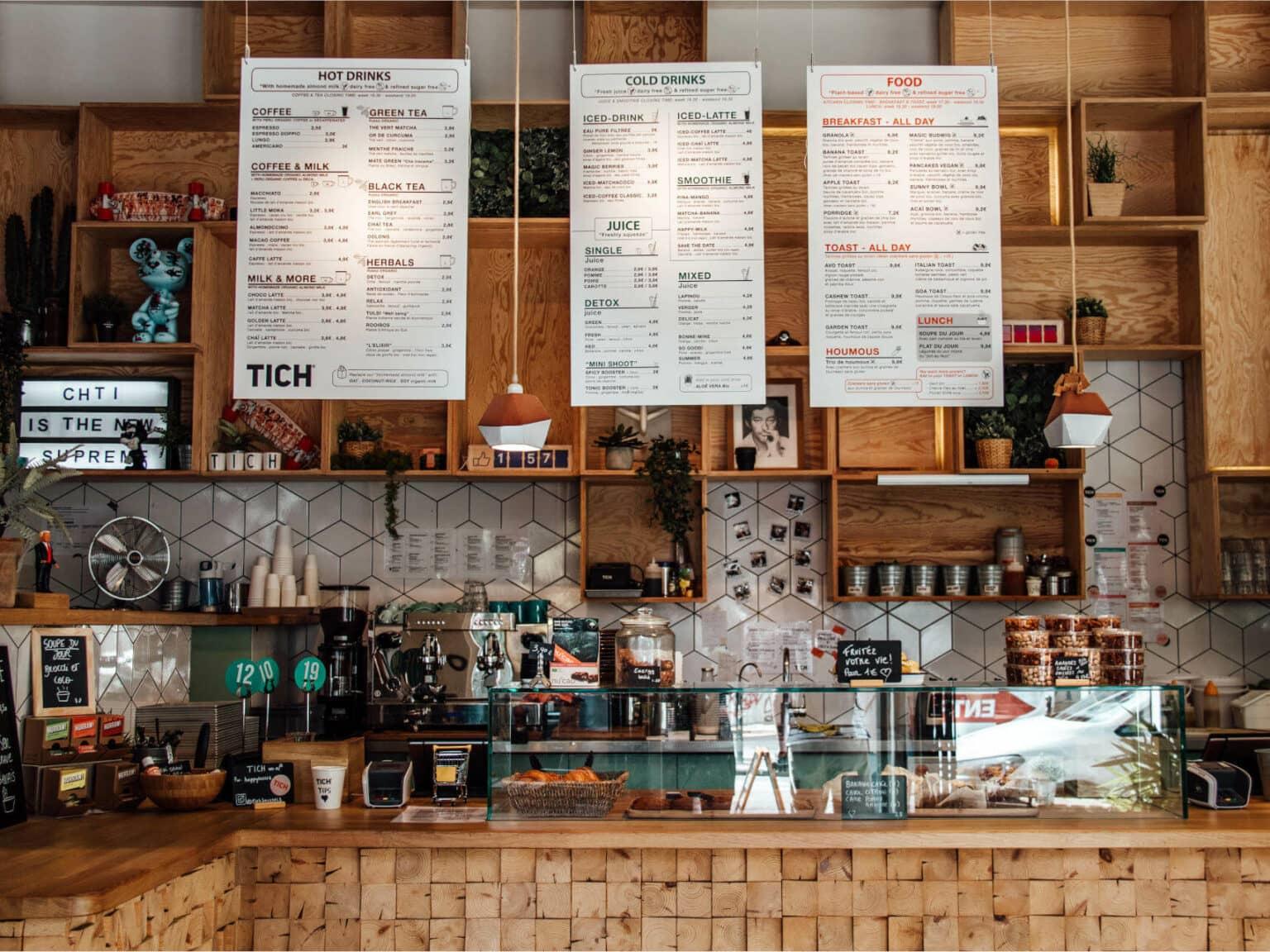 Vegan food is no problem in Brussels: Café Tich offers a lot of options.