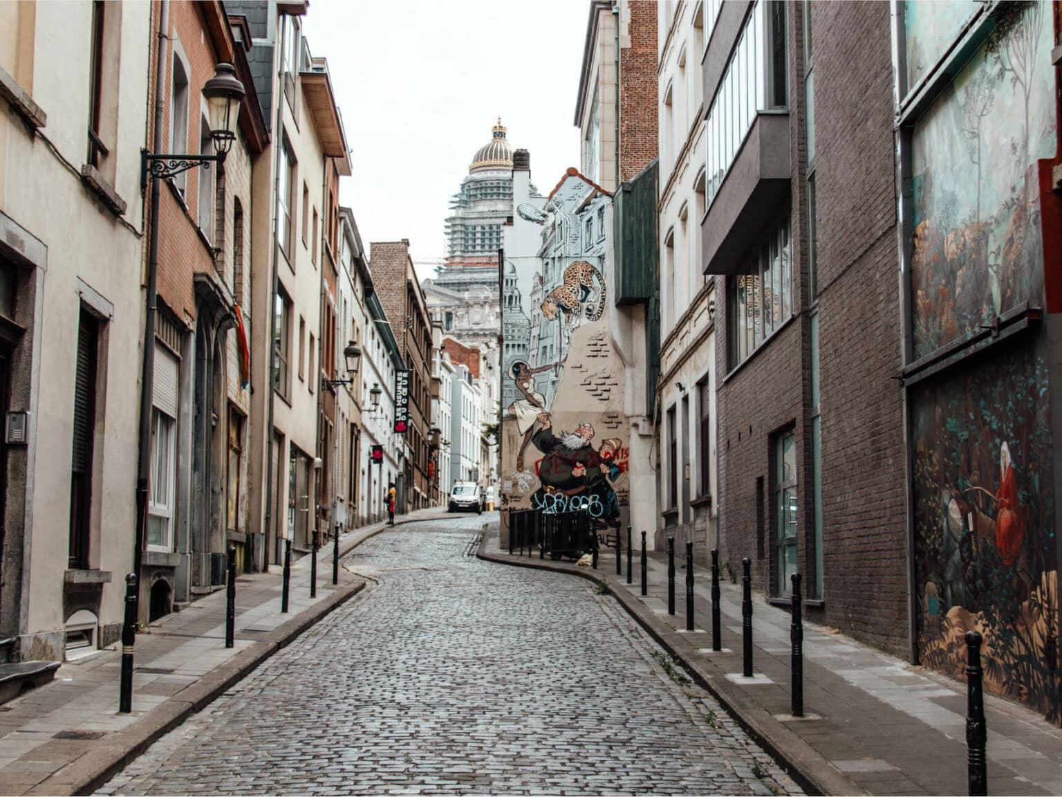 With walls full of comics, Brussels is rightly recognized as the Comic Capital of the World.