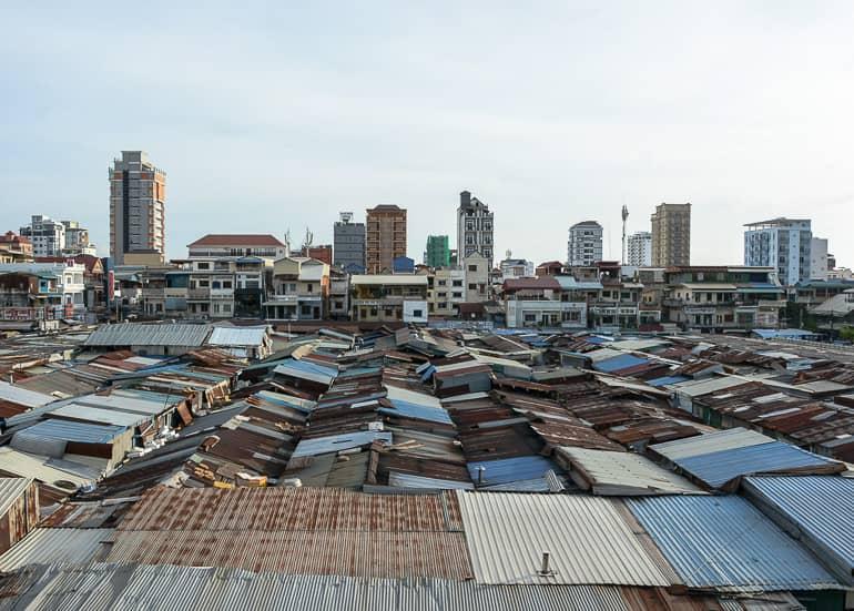 Travellers Insight Travel Blog Travel Tips Cambodia Phnom Penh Russian Market Rooftops