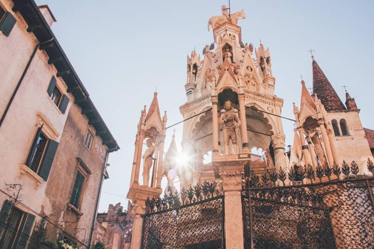 Tumbas de la familia Scaliger en Verona