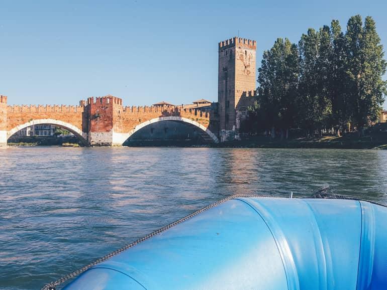 Rafting en el Adige en Verona