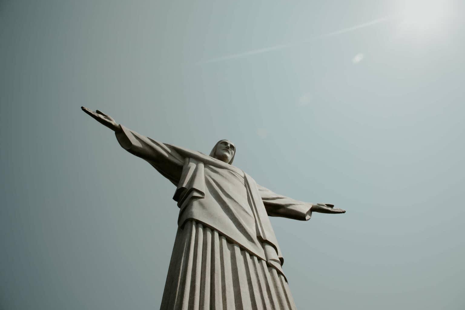La estatua de Cristo en el Corcovado.