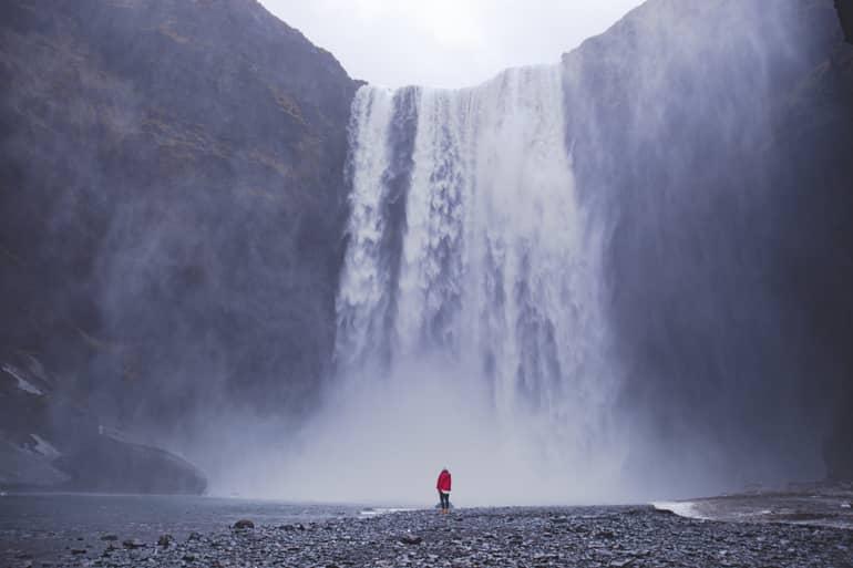 Iceland: Waterfall
