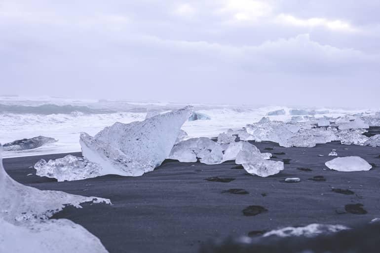 Iceland: Ice chunks