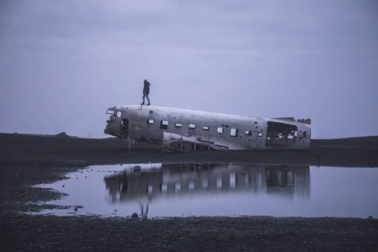 Iceland: Plane wreck
