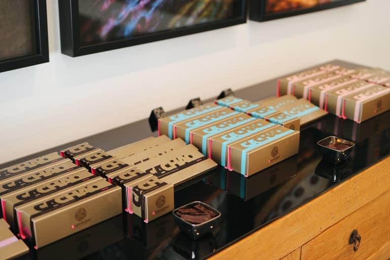 La chocolatería CaChao de Santa Catalina ofrece chocolate con ingredientes mallorquines adicionales, como lavanda u naranja.