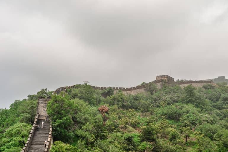 Beijing: View over the Great Wall