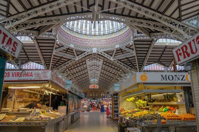 Mercado Central, uno de los lugares que visitar en Valencia