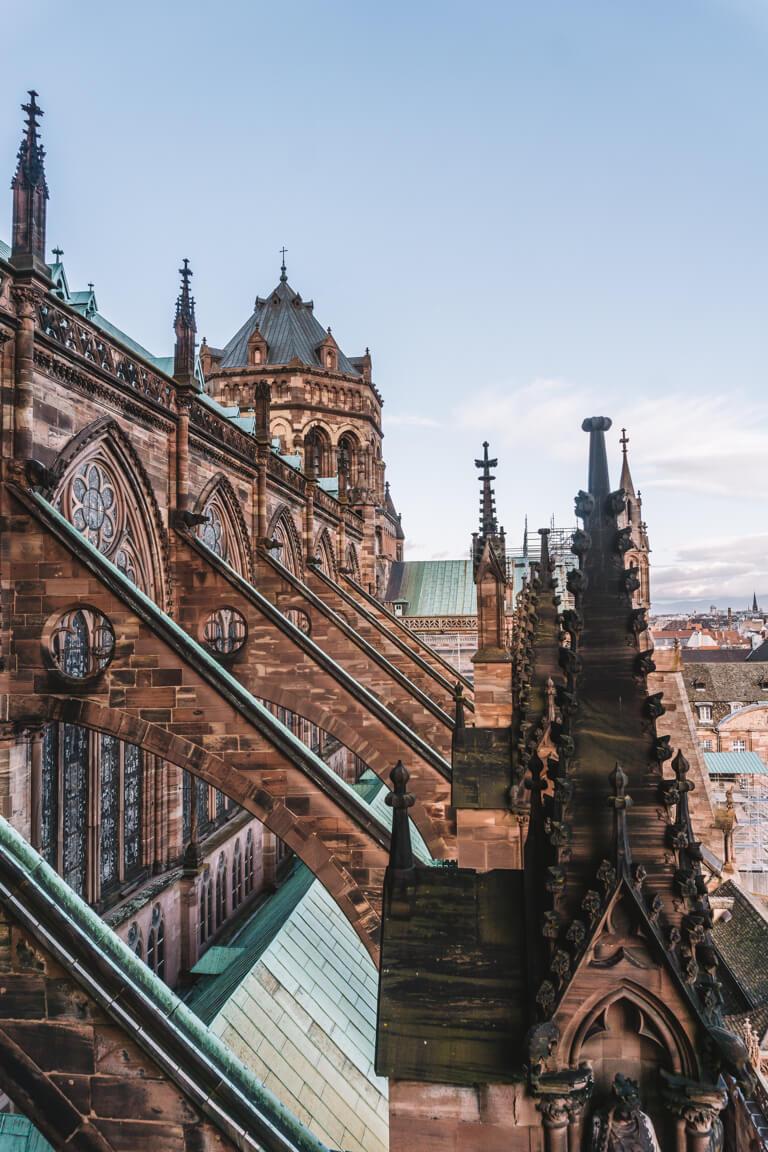 Strassburger Muenster Gotik Elsass Frankreich