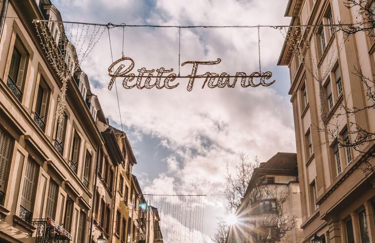 Strassburg Sehenswuerdigkeiten La Petite France Elsass