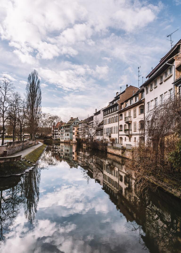 Pont Du Faisan Strassburg Elsass Frankreich