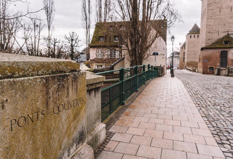 Strassburg Sehenswuerdigkeiten Ponts Couverts