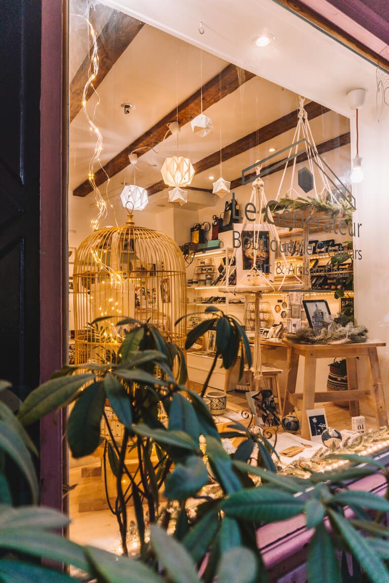 Rue Sainte Madeleine Elsass Strassburg Frankreich