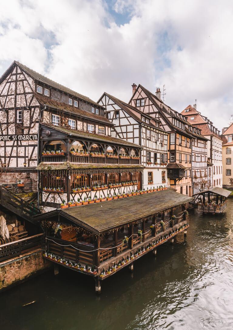 Strassburg Sehenswuerdigkeiten Au Pont Saint Martin