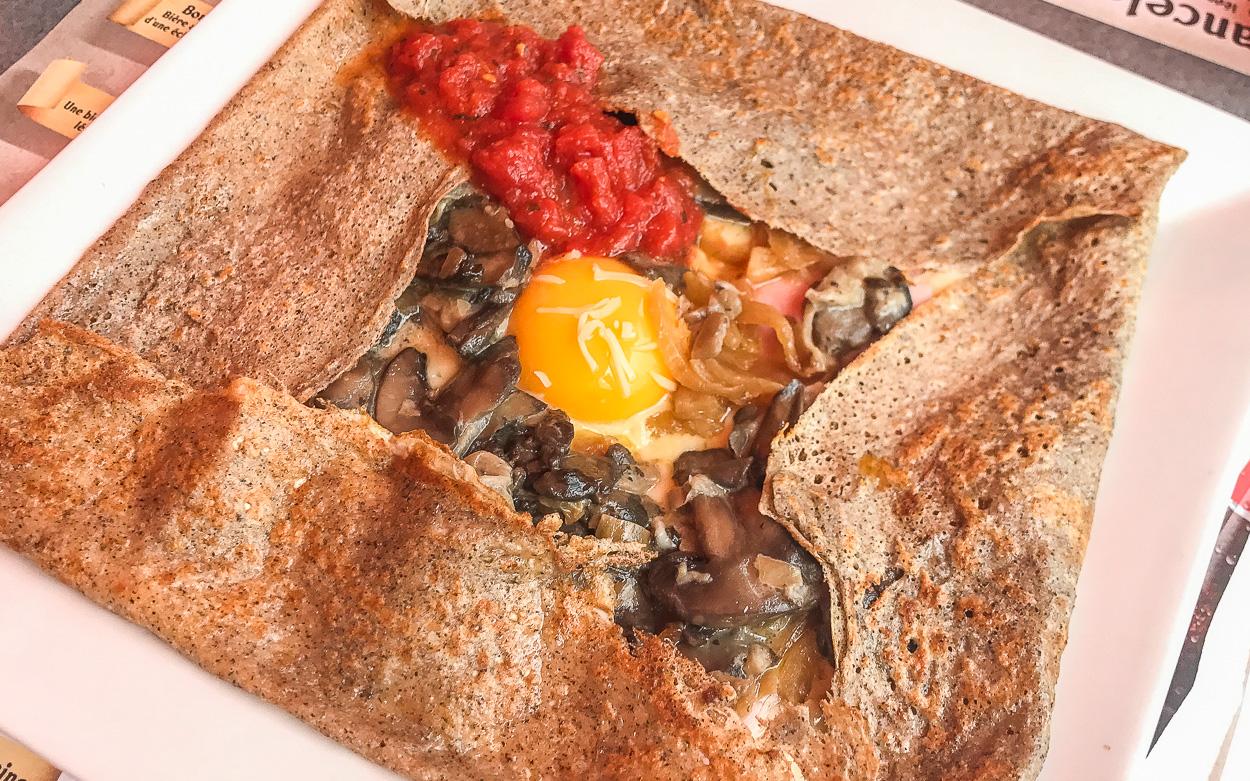 Bretagne Essen Galette